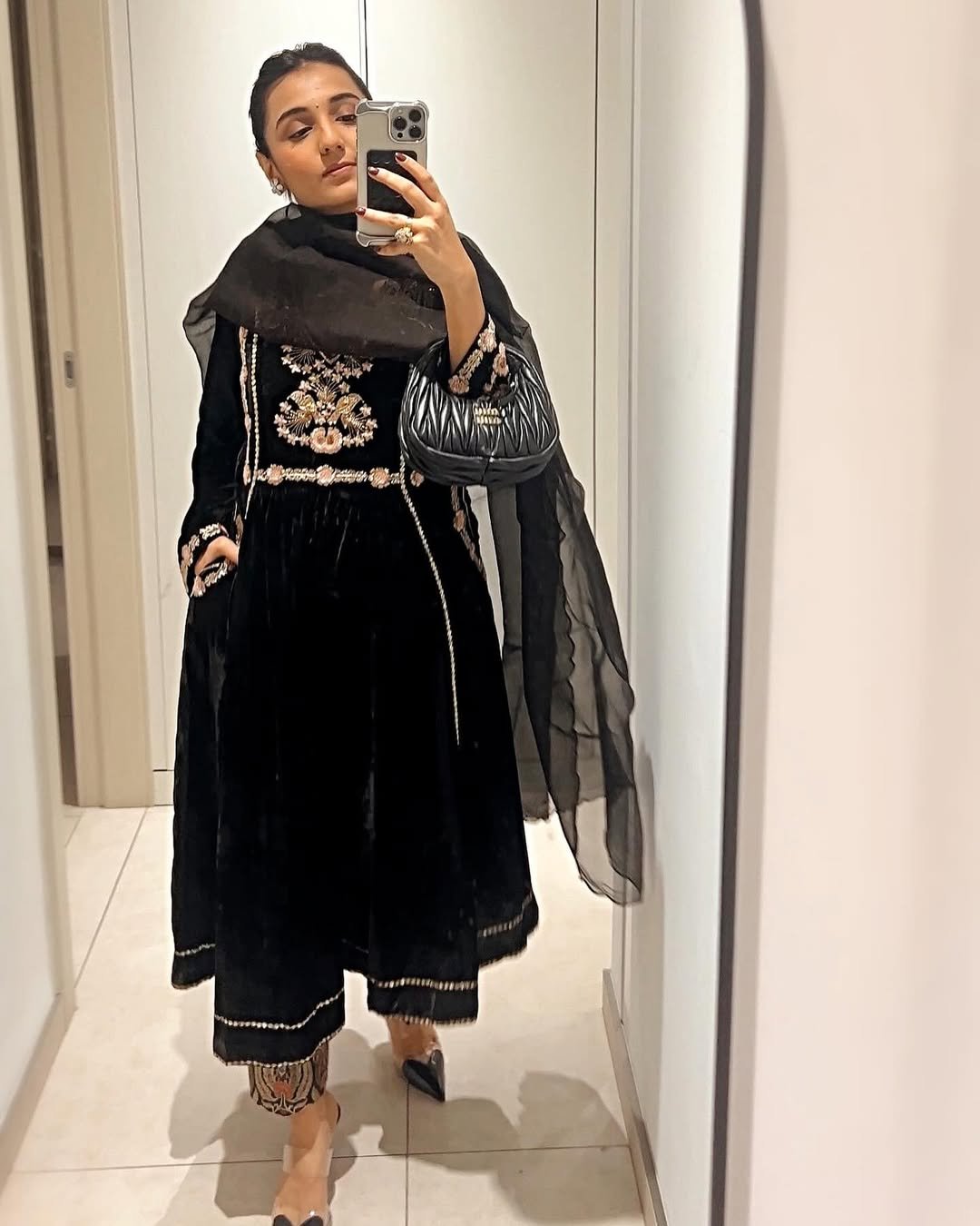 Black Velvet Elegance Suit