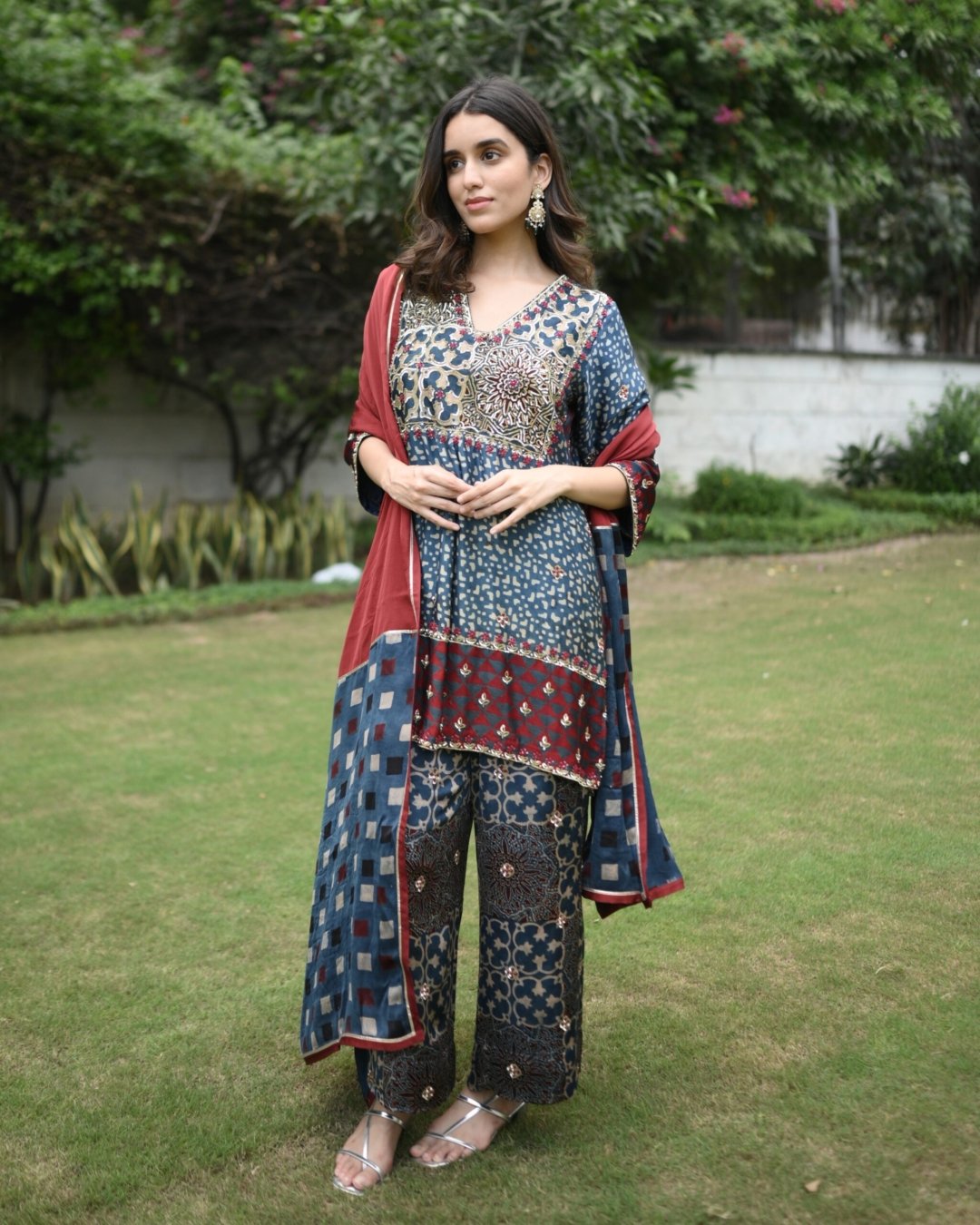 Noria Ajrak Silk Modal Set