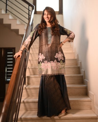 Kabeera Sharara Set