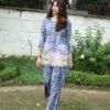 Paisley Blue Sharara Set