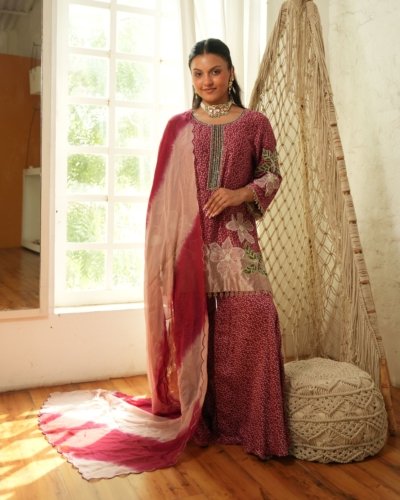 Afsana Sharara Set