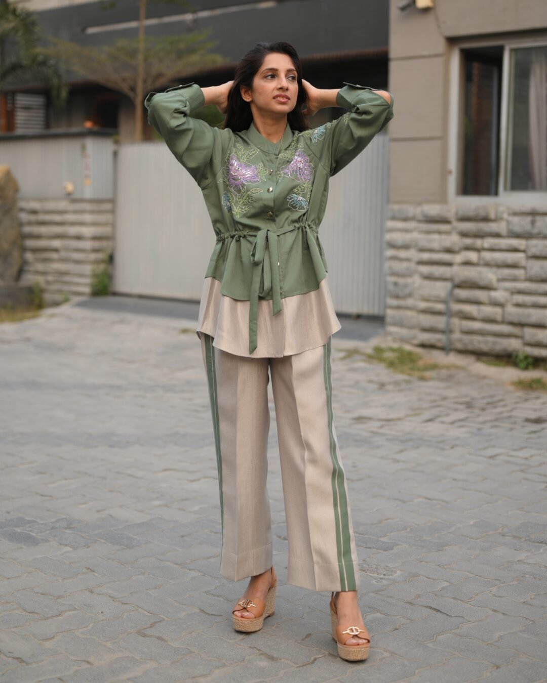 Sage Crystalline Cord Set