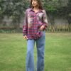 Rubina Red Check Shirt
